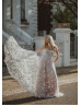 Strapless Sweetheart Neck Ivory Lace Tulle Gorgeous Wedding Dress